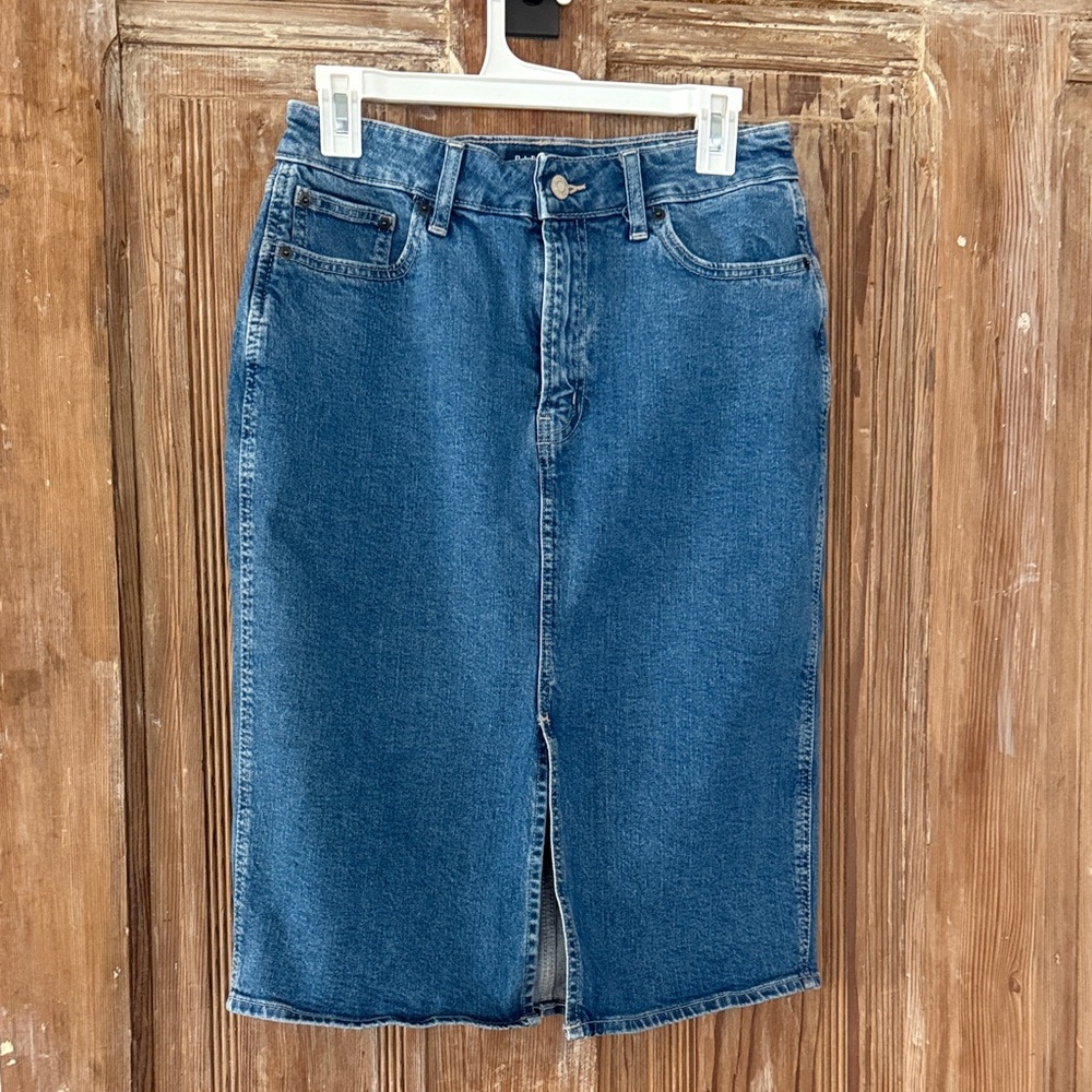 Gap Classic Blue Denim Pencil Skirt